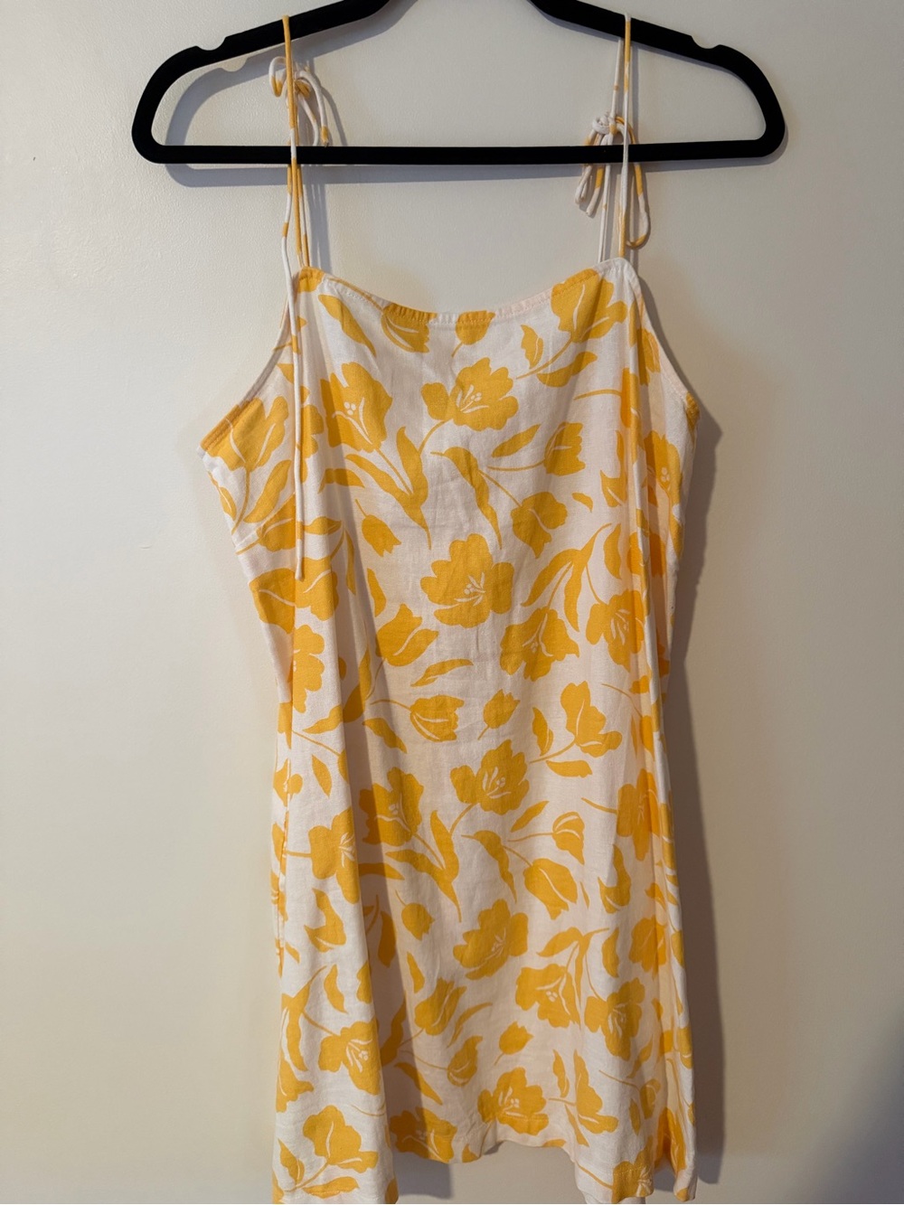 Old Navy Yellow Floral Slip Dress - Women's Summer Dress